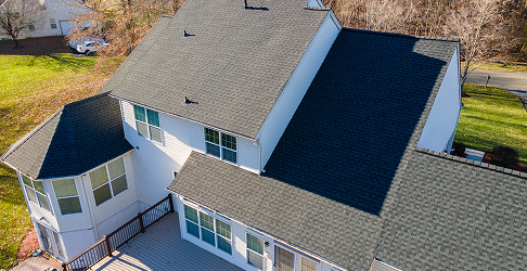 Finished Home Roof