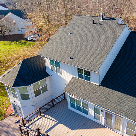 Finished Home Roof